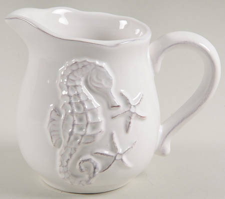 Laguna Coastal Cottage White Creamer