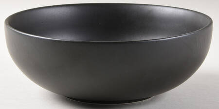 Mono Coupe Black Soup/Cereal Bowl