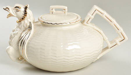 Collectors Society Figural Teapot & Lid