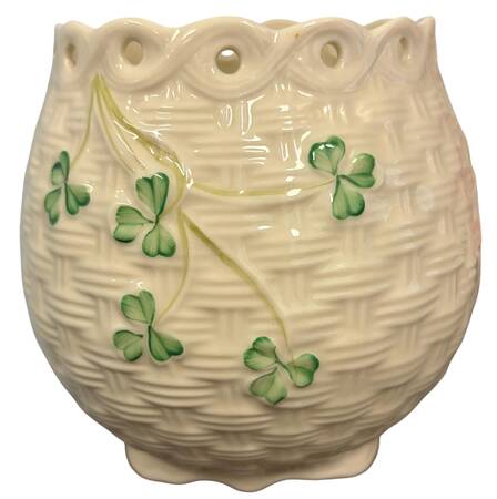 Belleek in Retrospect 4'' Templemore Vase