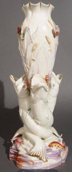 Vases 16" Triple Fish Vase