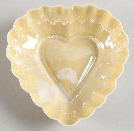 Leaf, Shell & Heart Shaped Plates 6'' Heart Shaped Bowl