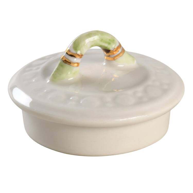 Celtic Green Lid for Sugar Bowl