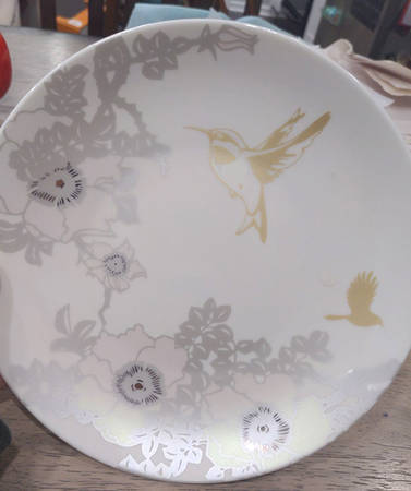 Hummingbird Salad Plate