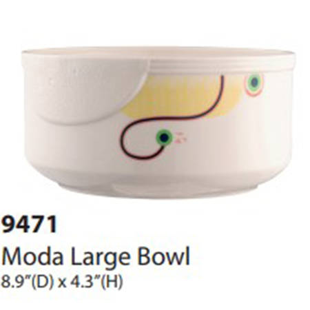 Moda 9" Round Serving Bowl