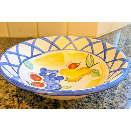 Fruit Fiesta 9" Round Vegetable Bowl
