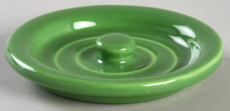 Ring Parrot Green(New, Circa 2000) Lid for 3" Storage Jar