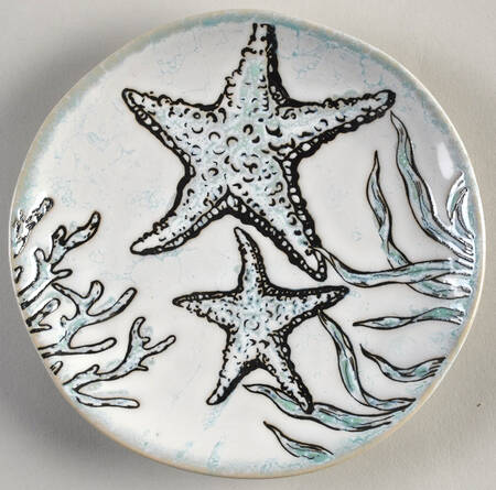 Sea Cove Island Appetizer Plate