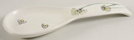 Daisy Bee Field Spoon Rest/Holder (Holds 1 Spoon)