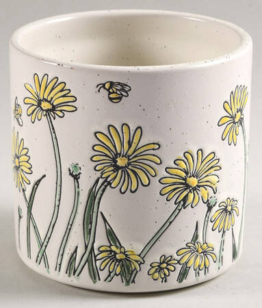 Daisy Bee Field Small Canister No Lid