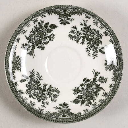 Asiatic Pheasants Green Saucer