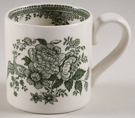 Asiatic Pheasants Green Mug