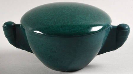 Color-Flyte and Royale (Melmac) Sugar Bowl & Lid