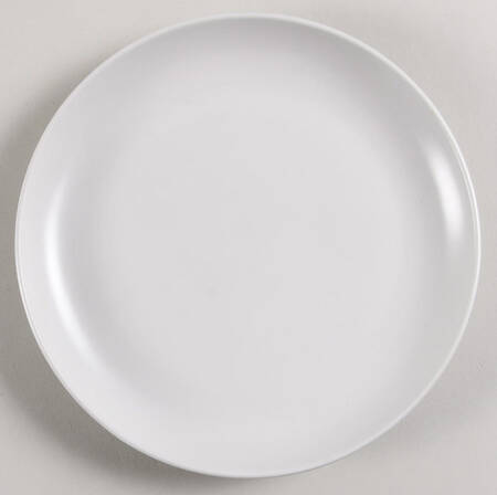 Mono Coupe White Salad Plate by Banquet