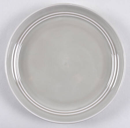 Mono Coupe Light Grey Salad Plate