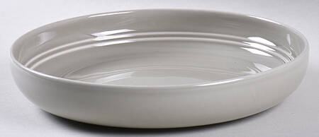 Mono Coupe Light Grey Individual Dinner Bowl