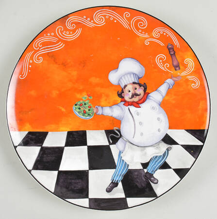 Chef Dinner Plate