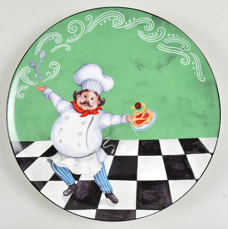 Chef Dinner Plate