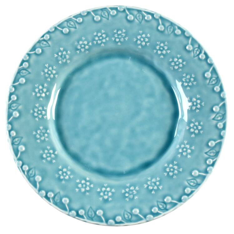 Flora Salad/Dessert Plate by Bordallo Pinheiro