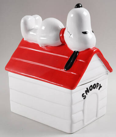 Cookie Jars Figural Cookie Jar & Lid