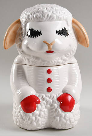 Cookie Jars Figural Cookie Jar & Lid