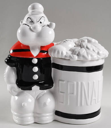 Cookie Jars Figural Cookie Jar & Lid