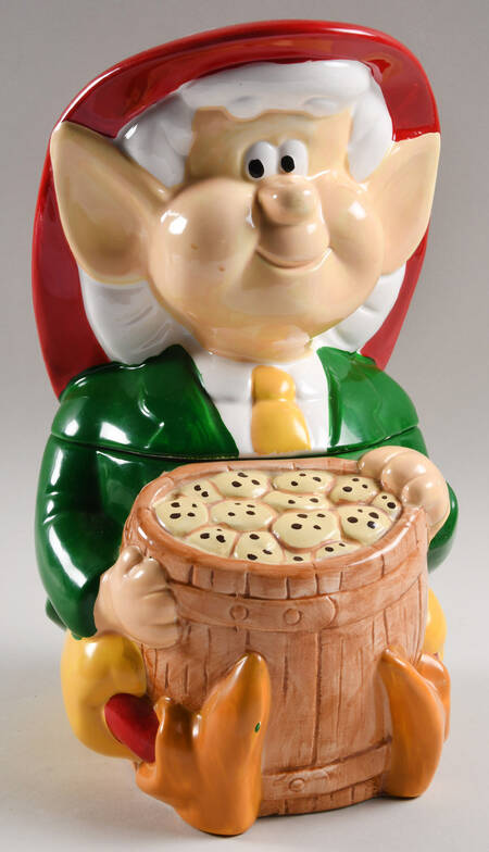 Cookie Jars Figural Cookie Jar & Lid