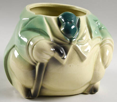 Formal Pig Figural Cookie Jar No Lid
