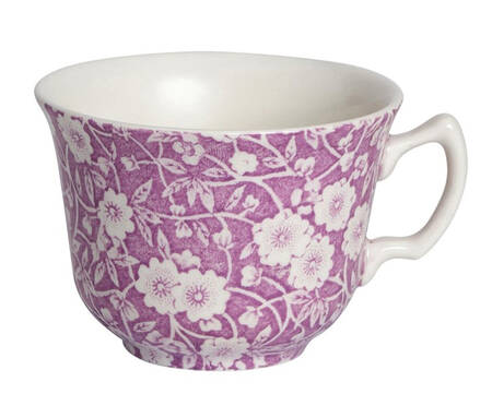 Blossom Calico Flat Cup