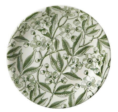 Green Prunus Saucer