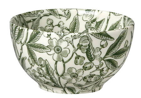 Green Prunus Dessert Bowl