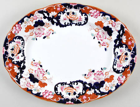 New Chusan 14" Oval Serving Platter