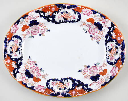 New Chusan 10" Oval Serving Platter