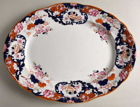 New Chusan 20" Oval Serving Platter