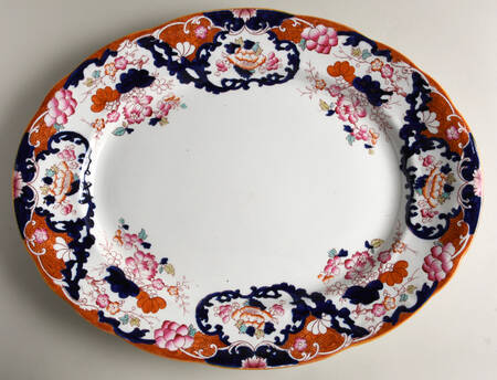 New Chusan 18" Oval Serving Platter