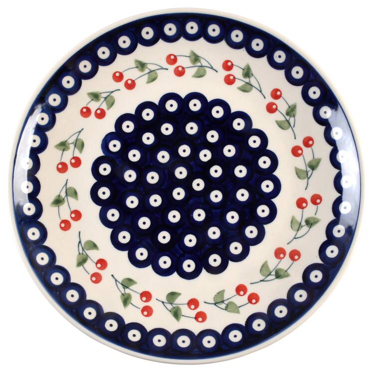 Peacock Cherries Dinner Plate
