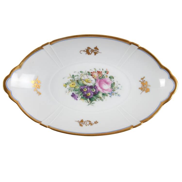 Herregaard 10" Oval Vegetable Bowl