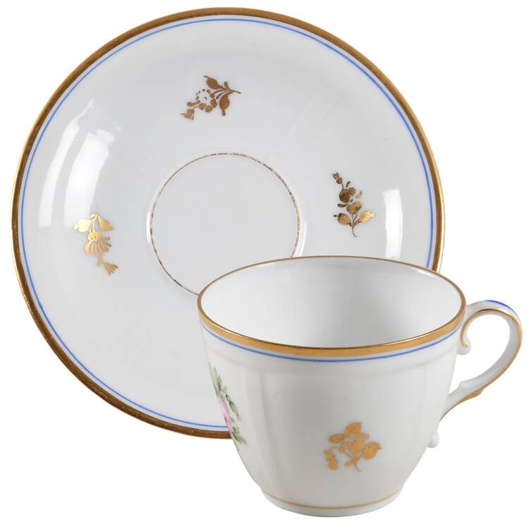 Herregaard Flat Demitasse Cup & Saucer Set