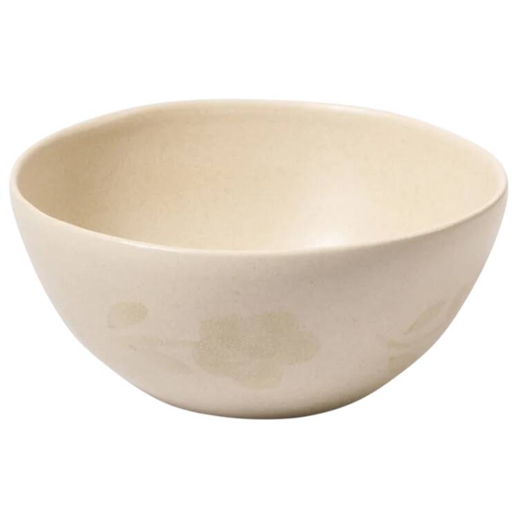 Porto Petals-Lilly Cream Coupe Cereal Bowl