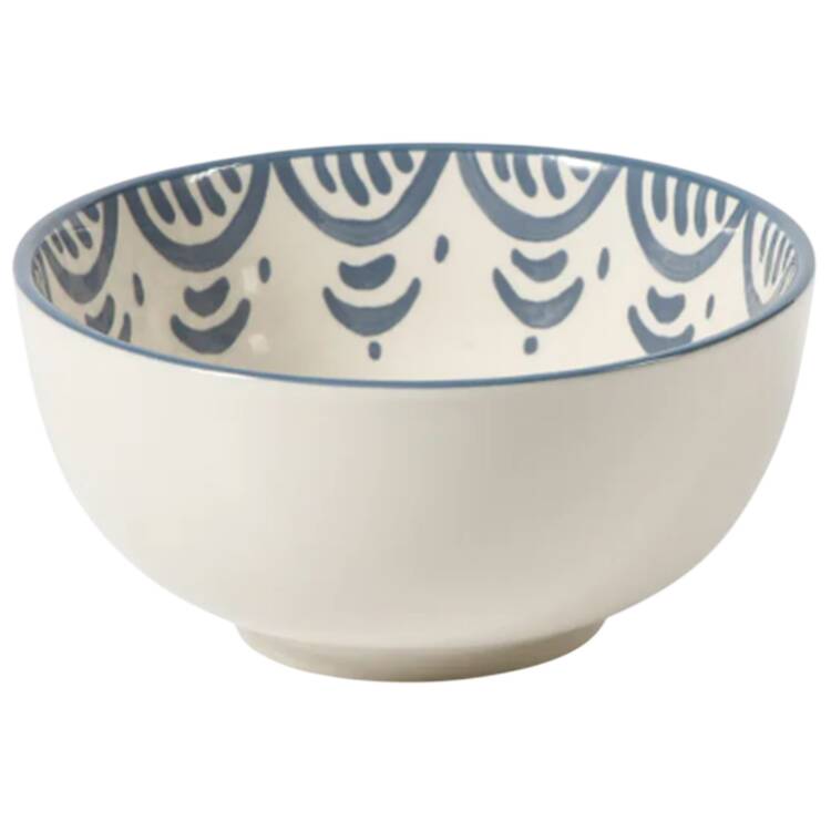 Valencia Flor-Blue Iris Coupe Cereal Bowl