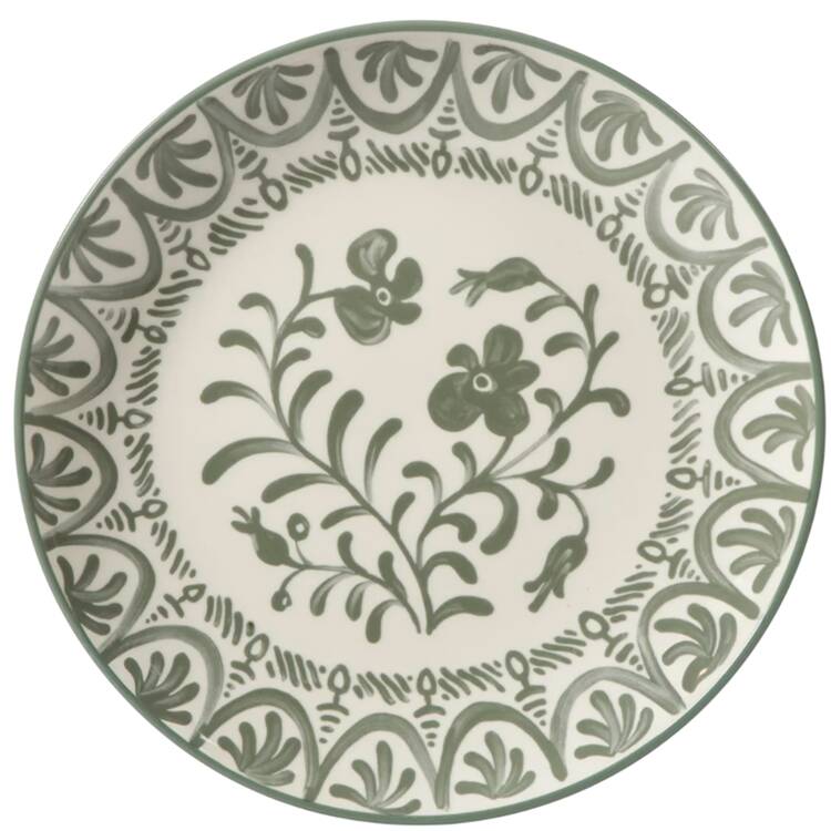 Valencia Flor-Fern Green by Bloomhouse China