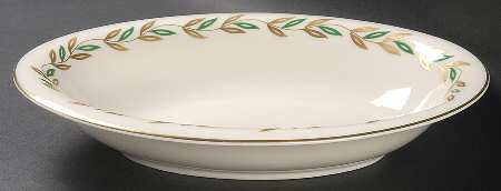 Alberta 10" Oval Vegetable Bowl