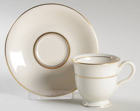 Apollo Footed Demitasse Cup & Saucer Set