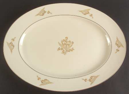 Autumn Lea 18" Oval Serving Platter