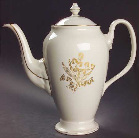 Autumn Lea Coffee Pot & Lid