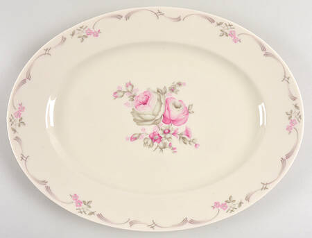 Belrose 15" Oval Serving Platter