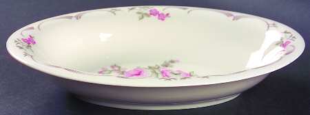 Belrose 10" Oval Vegetable Bowl