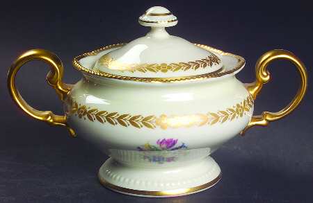 Bellwood Ivory Sugar Bowl & Lid