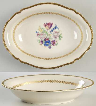 Bellwood Ivory 11" Oval Vegetable Bowl