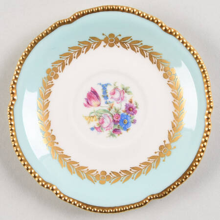 Bellwood Turquoise Saucer for Demitasse Cup